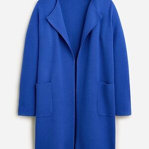 JCrew Juliette Collarless Sweater-Blazer for Women